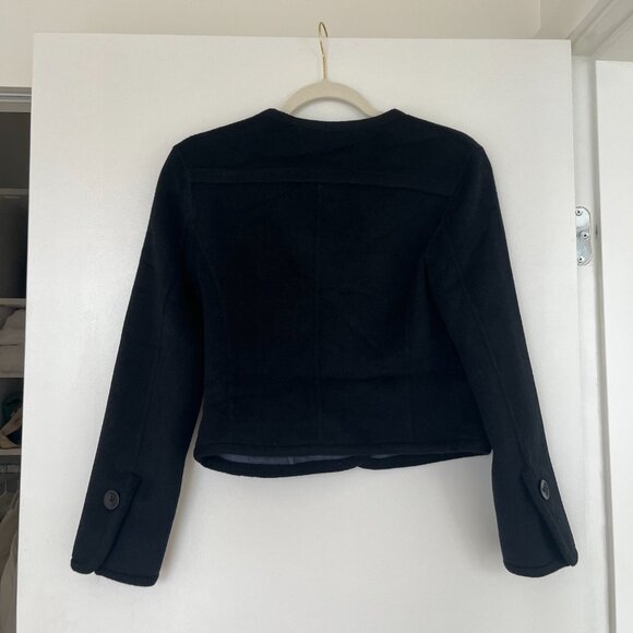 Proenza Schouler Cashmere Blend Reversible Melton Jacket - Picture 8 of 12